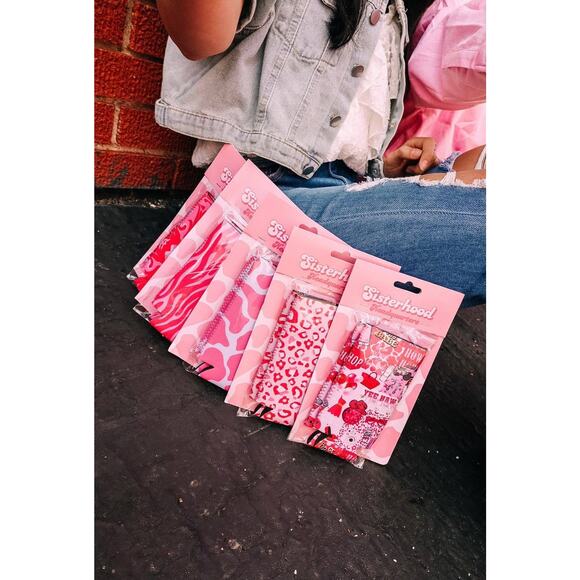 Pink Cow Print Tall Coozie 2-Pack - Picture 4 of 4